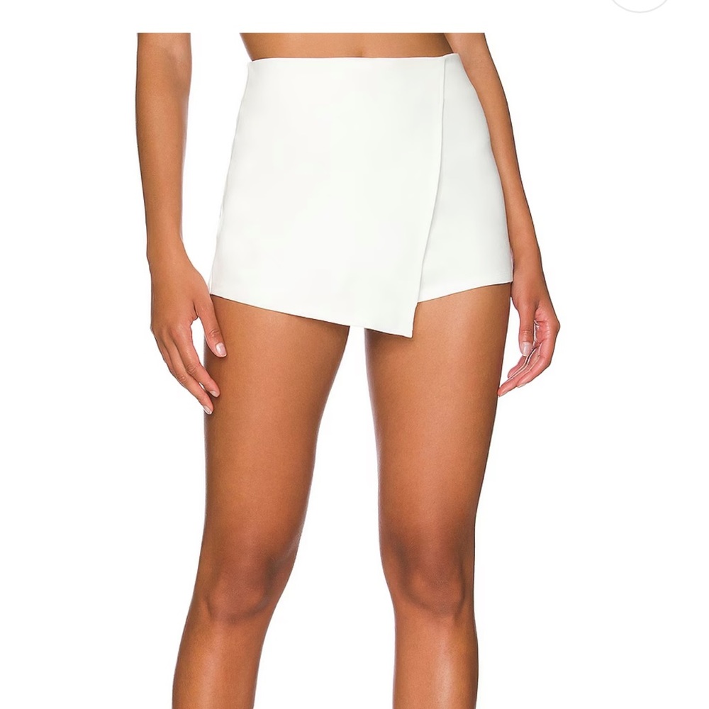 Zara White Skort
